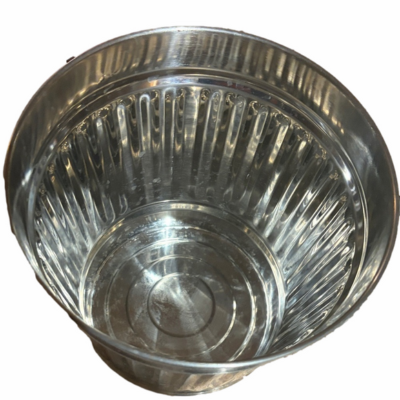 Stainless Steel 9” Trash Can/Compost Bin with Lid - Picture 4 of 5